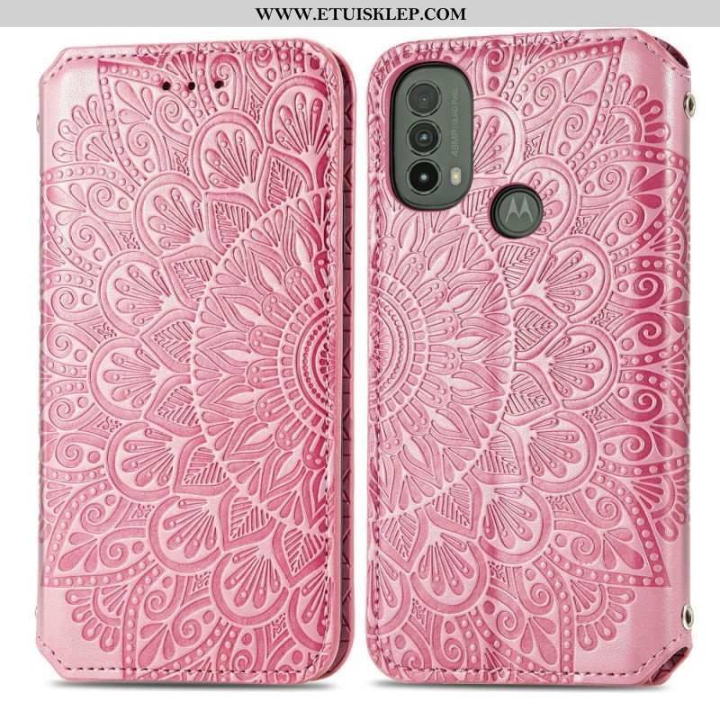 Etui Na Telefon do Moto E40 / E30 / E20 Etui Folio Mandala